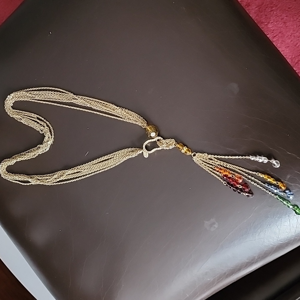 Rare JOHN EDWARD PSYCHIC MEDIUM THE CHAKRAS NECKLACE PENDANT. Rare